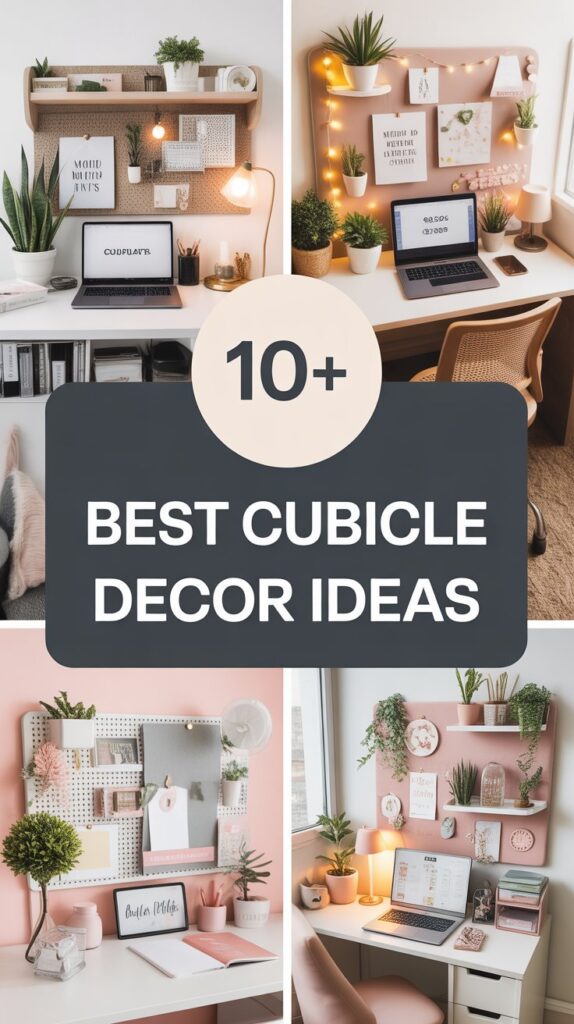 10+ Best Cubicle Decor Ideas to Elevate Your Workspace