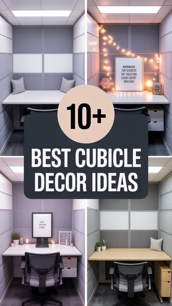 10+ Best Cubicle Decor Ideas to Elevate Your Workspace