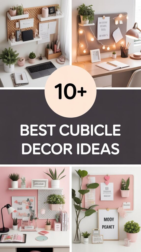 10+ Best Cubicle Decor Ideas to Elevate Your Workspace