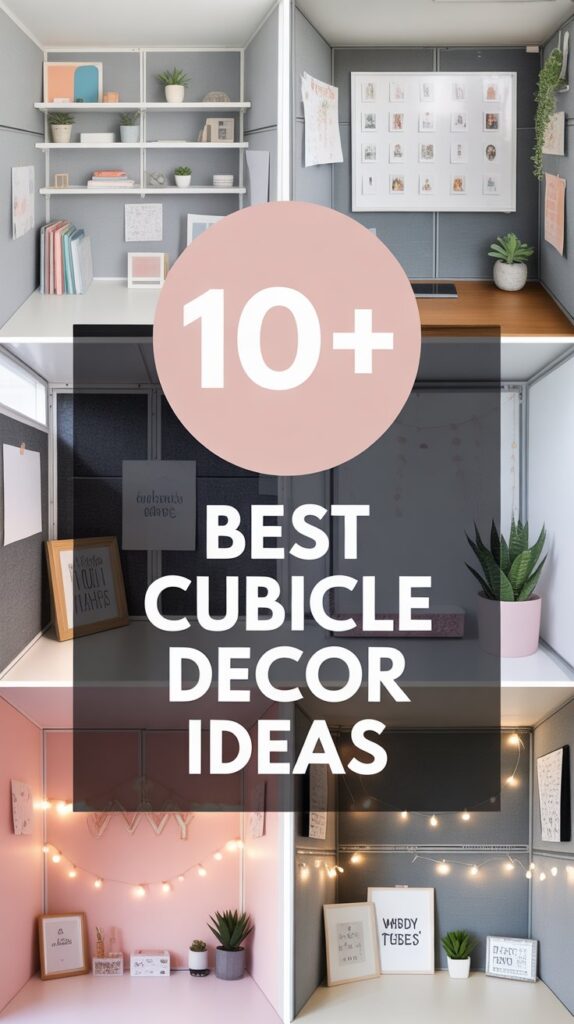 10+ Best Cubicle Decor Ideas to Elevate Your Workspace