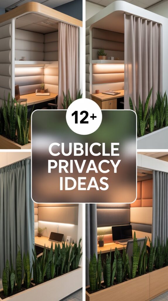 12+ Cubicle Privacy Ideas to Maximize Your Focus and Productivity