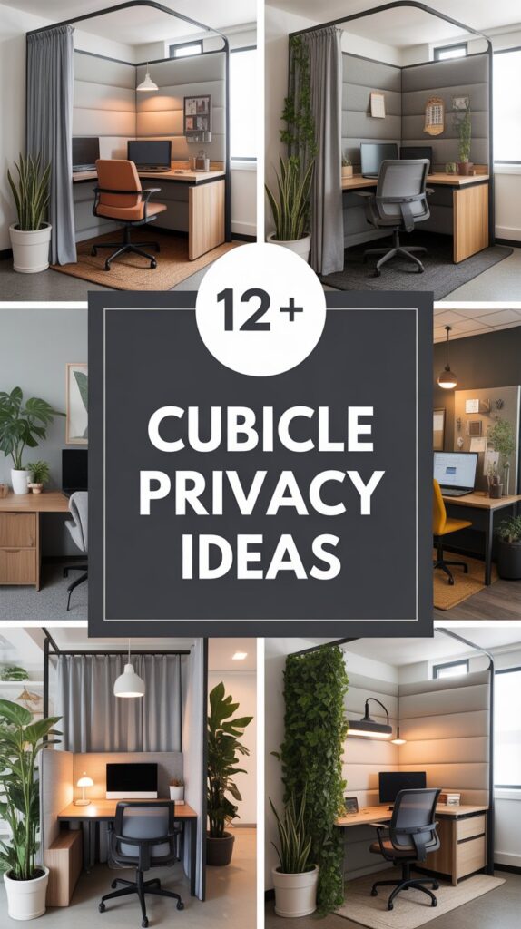 12+ Cubicle Privacy Ideas to Maximize Your Focus and Productivity