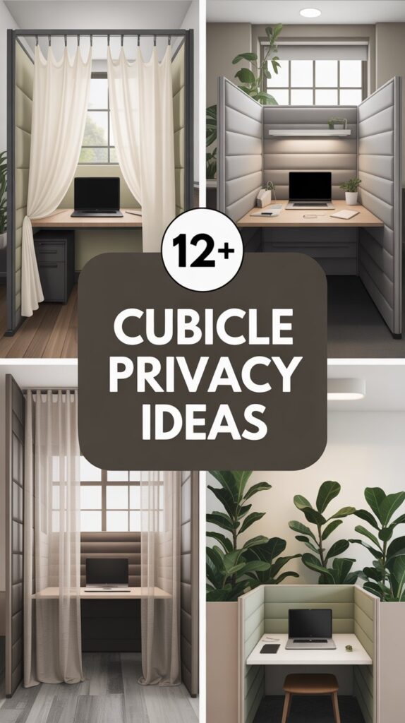 12+ Cubicle Privacy Ideas to Maximize Your Focus and Productivity