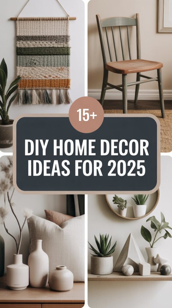 15+ DIY Home Decor Ideas for 2025