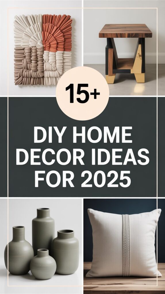 15+ DIY Home Decor Ideas for 2025