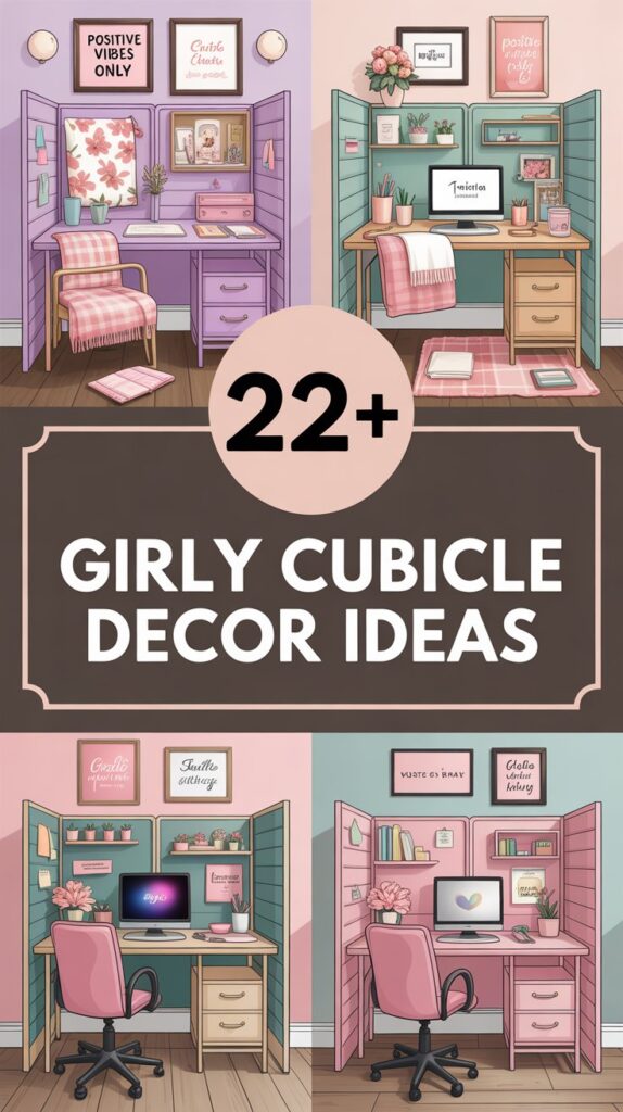 22+ Girly Cubicle Decor Ideas: Transform Your Workspace with Feminine Flair