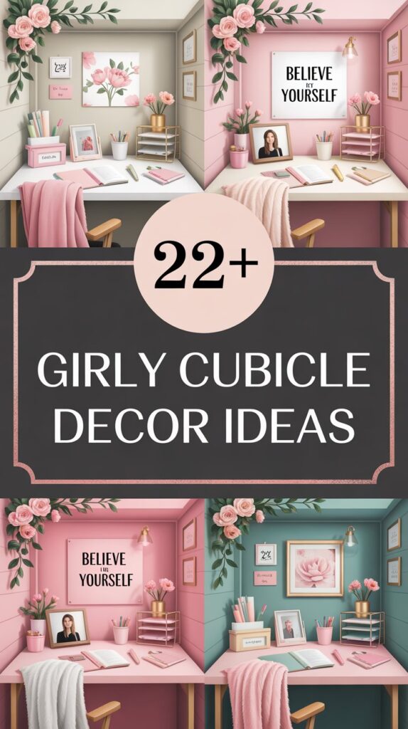 22+ Girly Cubicle Decor Ideas: Transform Your Workspace with Feminine Flair