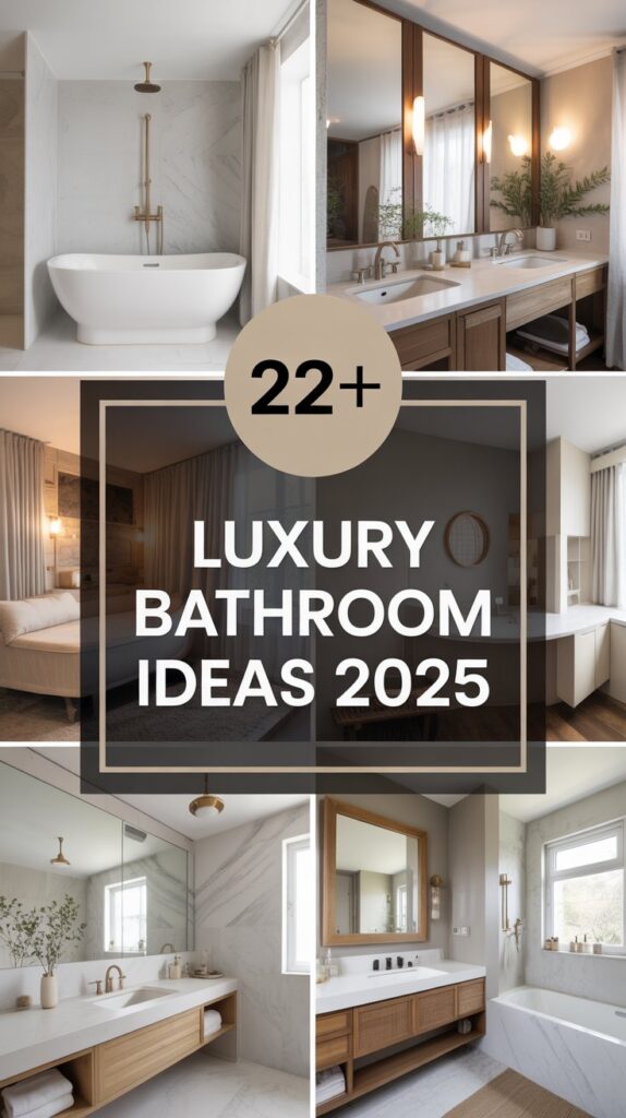22+ Luxury Bathroom Ideas 2025 For Luxurious Sanctuary