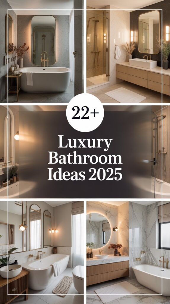 22+ Luxury Bathroom Ideas 2025 For Luxurious Sanctuary