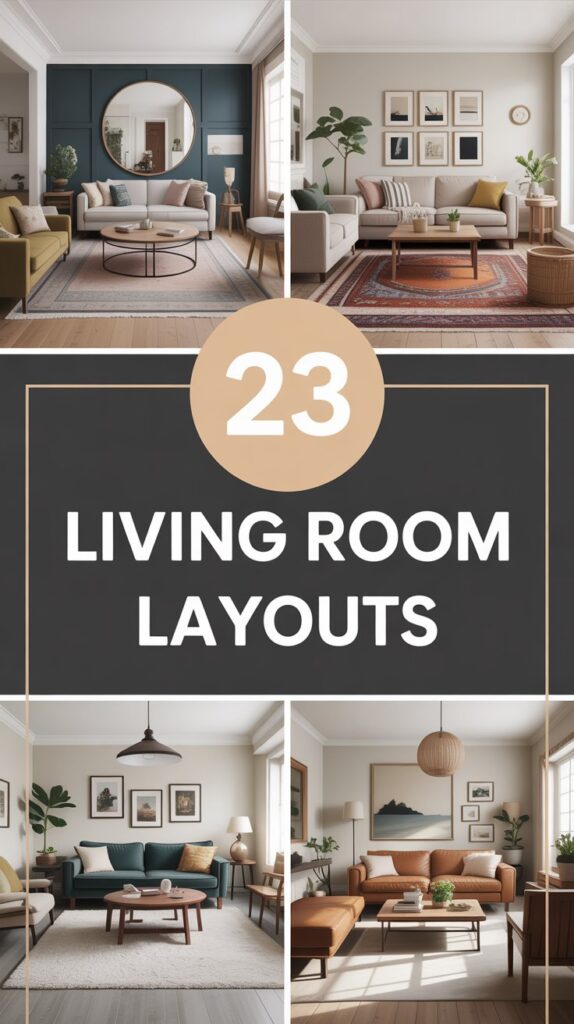 23 Living Room Layouts to Inspire Your Home Design