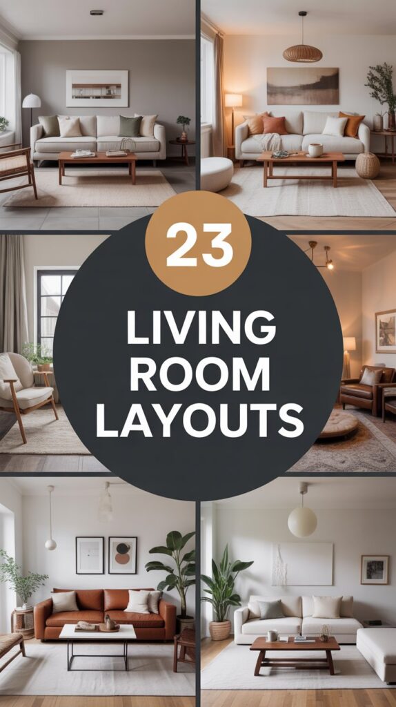 23 Living Room Layouts to Inspire Your Home Design