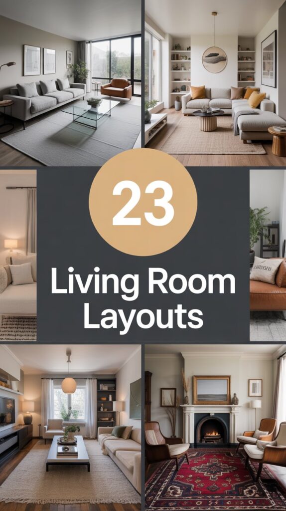 23 Living Room Layouts to Inspire Your Home Design