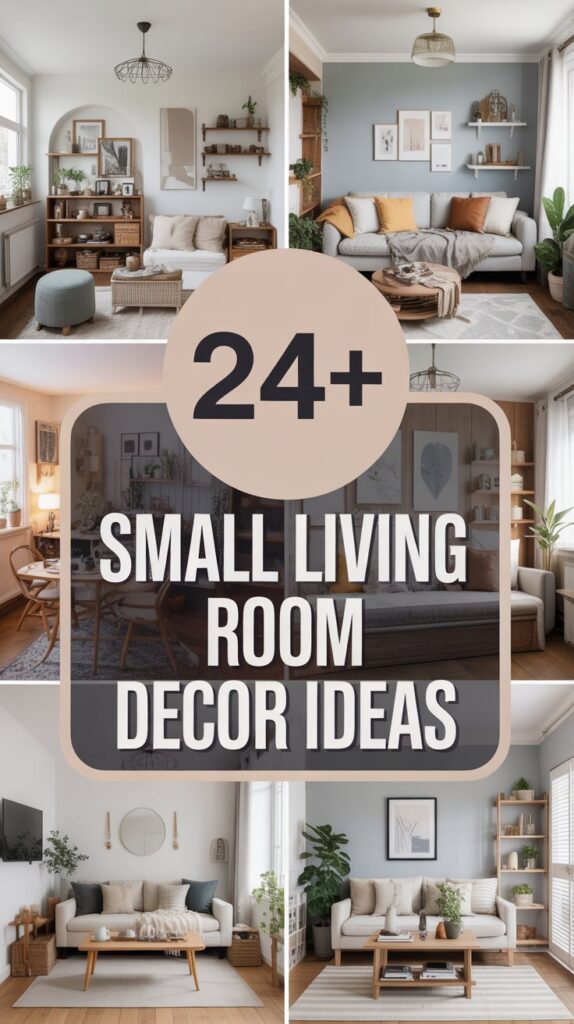 24+ Small Living Room Decor Ideas for 2025