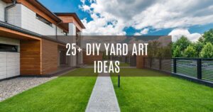 25+ DIY Yard Art Ideas