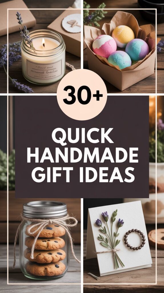 30+ Quick Handmade Gift Ideas | Easy DIY Presents for Any Occasion