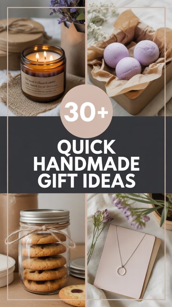 30+ Quick Handmade Gift Ideas | Easy DIY Presents for Any Occasion