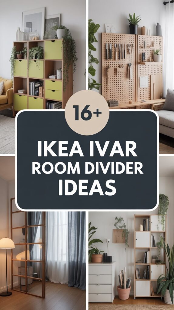 15 Creative Hacks for Your IKEA IVAR Room Divider