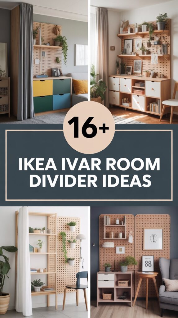 15 Creative Hacks for Your IKEA IVAR Room Divider