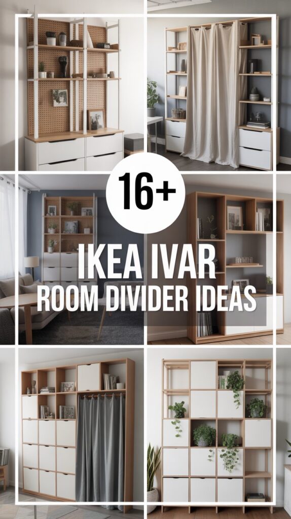 15 Creative Hacks for Your IKEA IVAR Room Divider