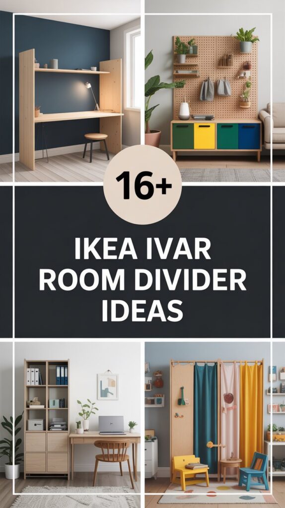 15 Creative Hacks for Your IKEA IVAR Room Divider