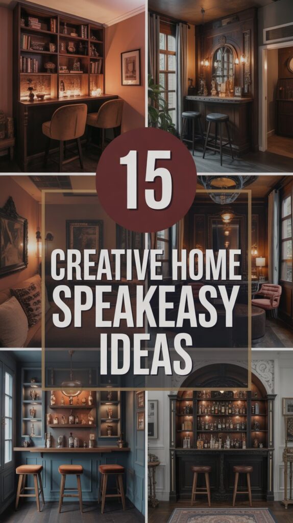 15 Creative Home Speakeasy Ideas for Your Secret Bar Experience