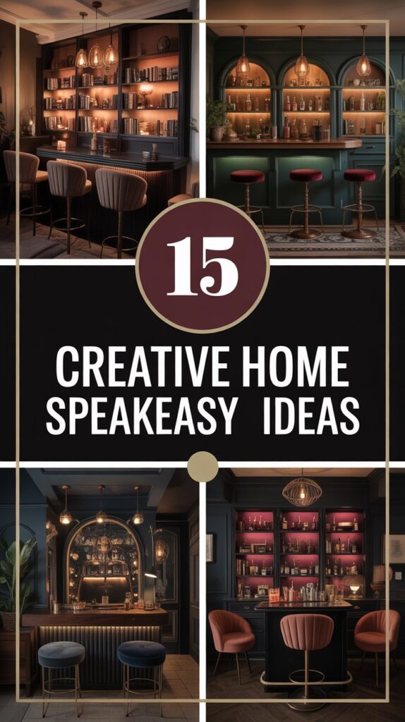 15 Creative Home Speakeasy Ideas for Your Secret Bar Experience