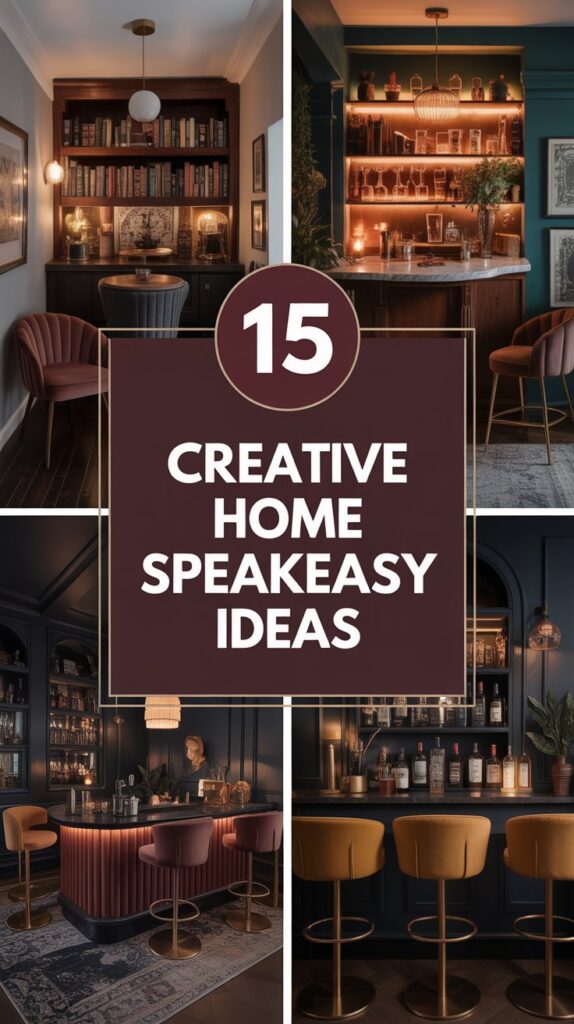 15 Creative Home Speakeasy Ideas for Your Secret Bar Experience