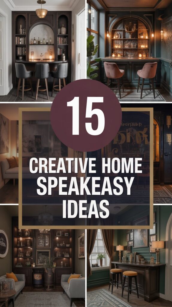 15 Creative Home Speakeasy Ideas for Your Secret Bar Experience