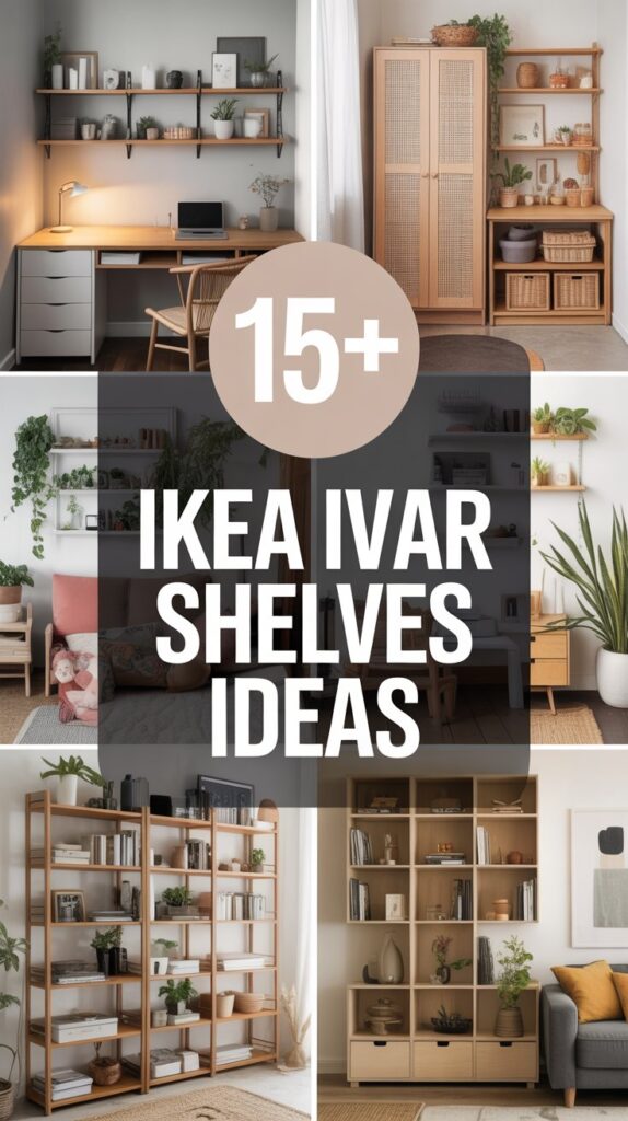 15 Ingenious Ways to Hack Ikea Ivar Shelves