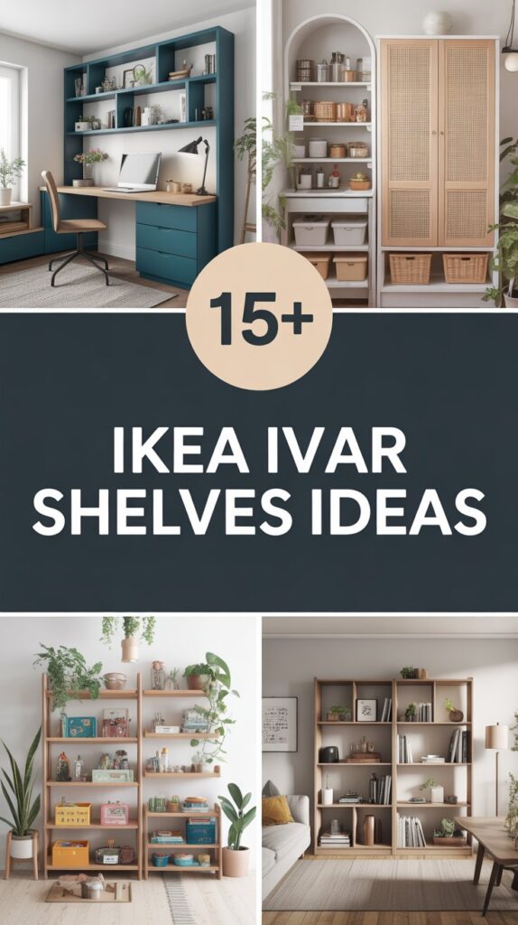 15 Ingenious Ways to Hack Ikea Ivar Shelves