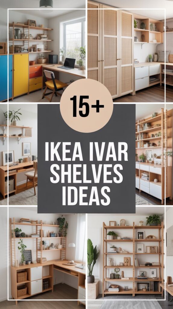 15 Ingenious Ways to Hack Ikea Ivar Shelves