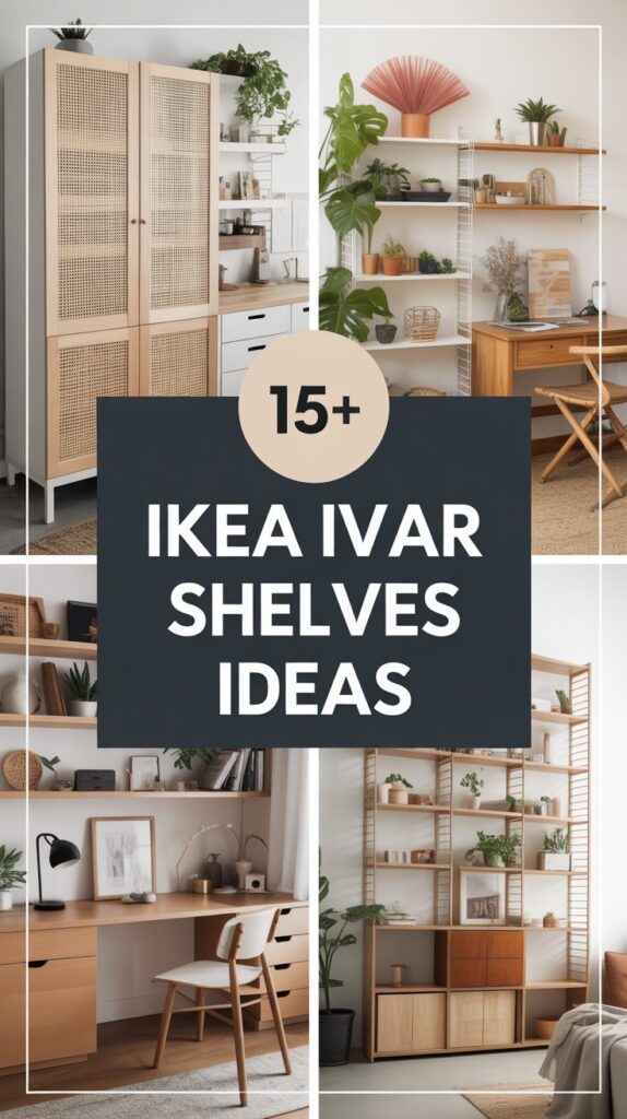 15 Ingenious Ways to Hack Ikea Ivar Shelves