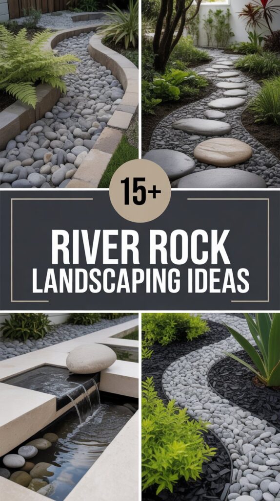 15+ River Rock Landscaping Ideas: Transform Your Outdoor Space