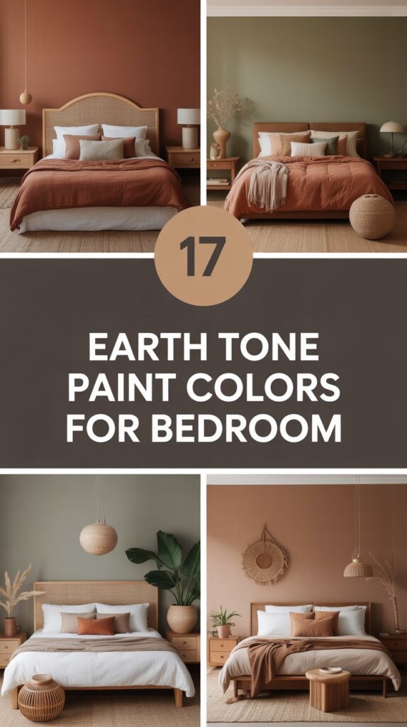 17 Earth Tone Paint Colors to Transform Your Bedroom