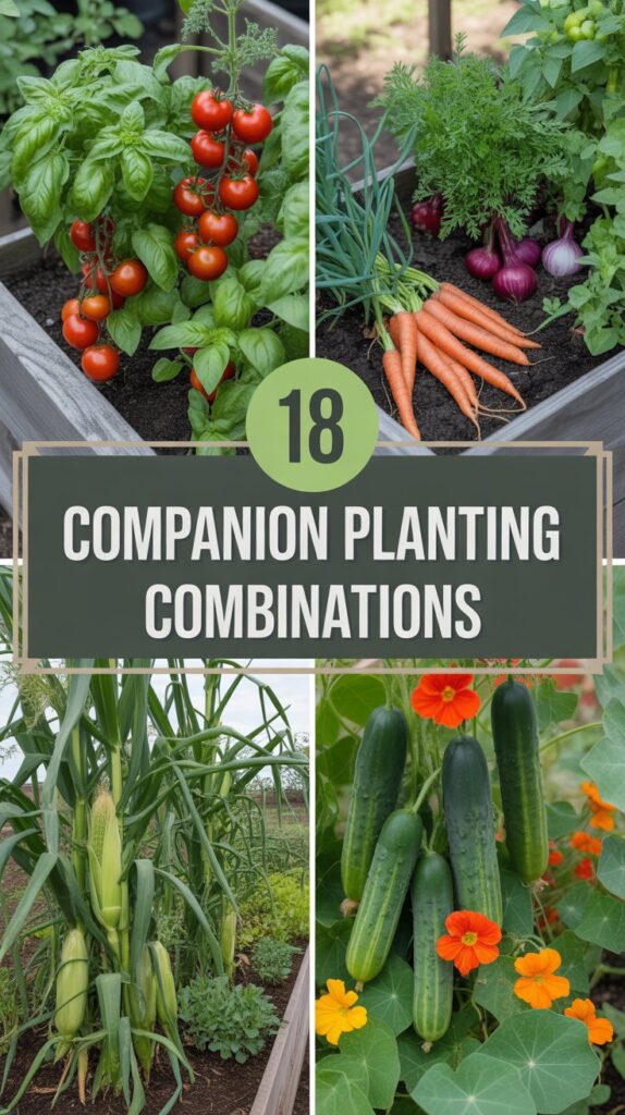 18 Companion Planting Combinations: Boost Growth, Deter Pests, and Maximize Yields