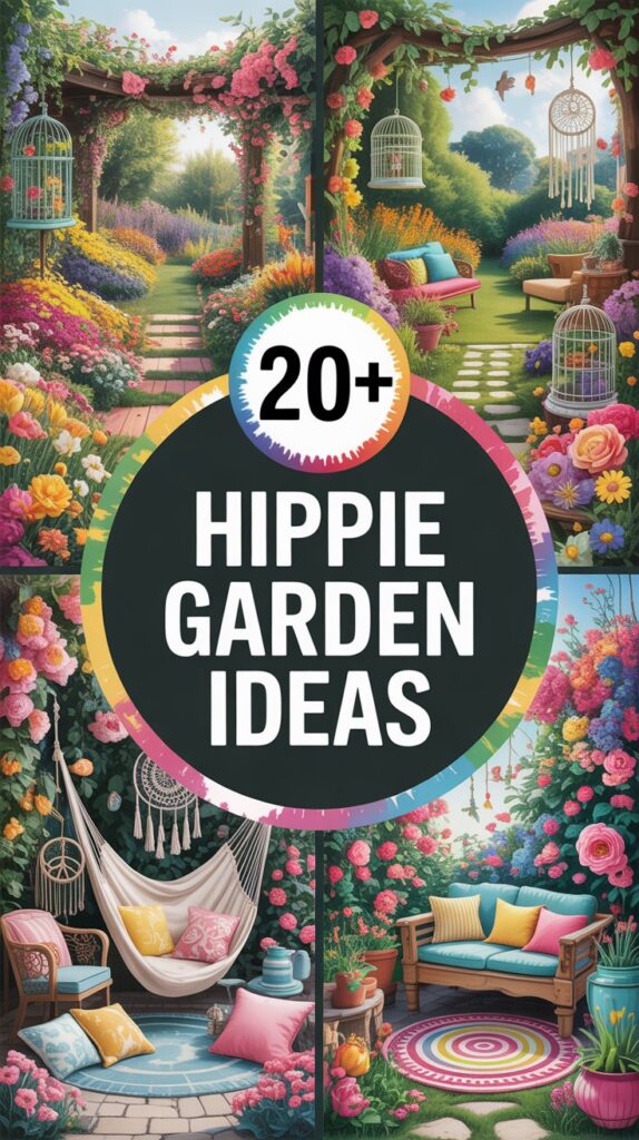 20+ Hippie Garden Ideas: Transform Your Outdoor Space into a Bohemian Sanctuary