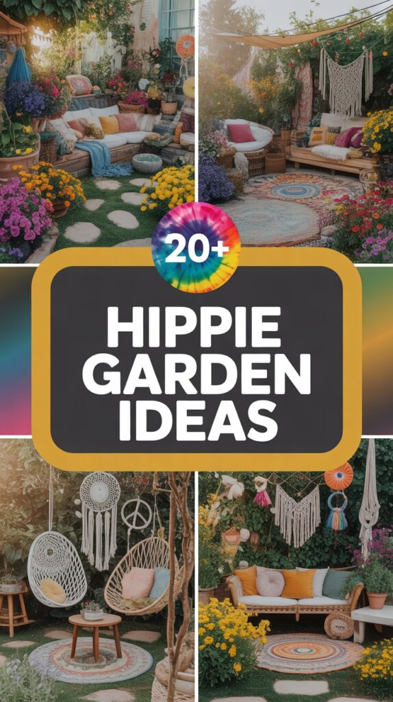 20+ Hippie Garden Ideas: Transform Your Outdoor Space into a Bohemian Sanctuary