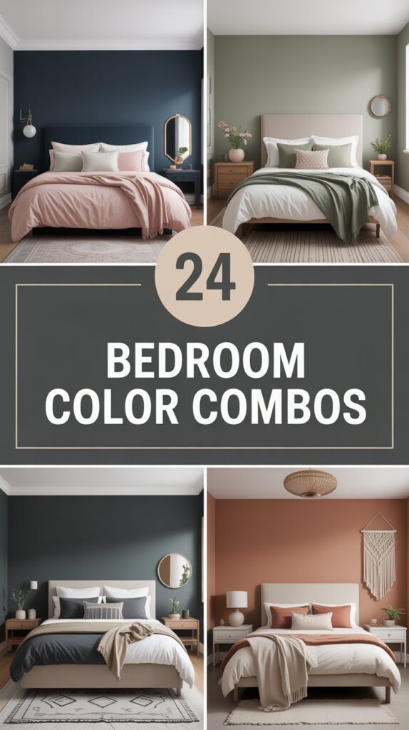 24 Bedroom Color Combos: Transform Your Personal Sanctuary
