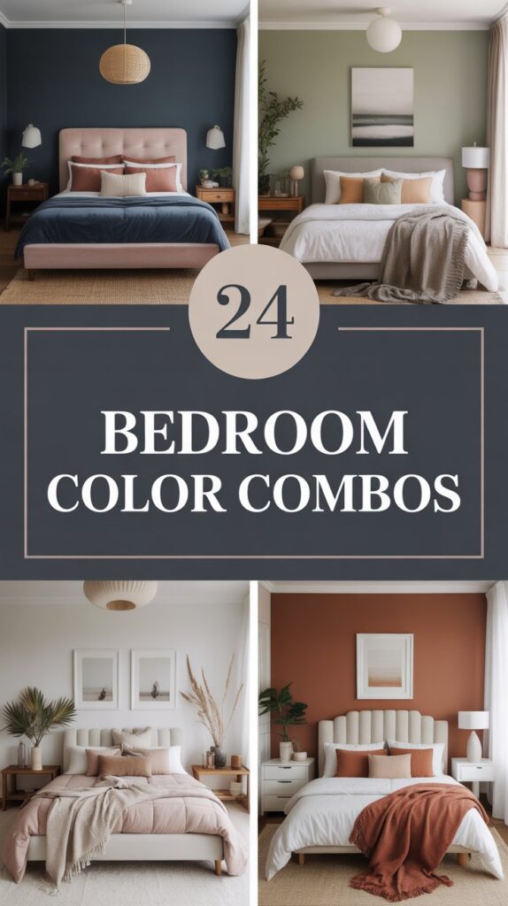 24 Bedroom Color Combos: Transform Your Personal Sanctuary