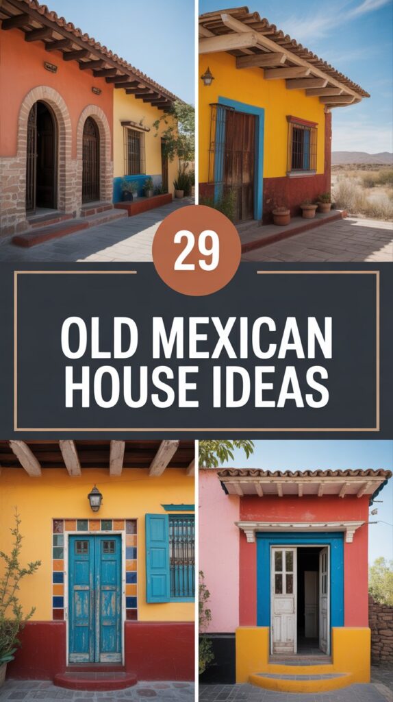 29 Old Mexican House Ideas