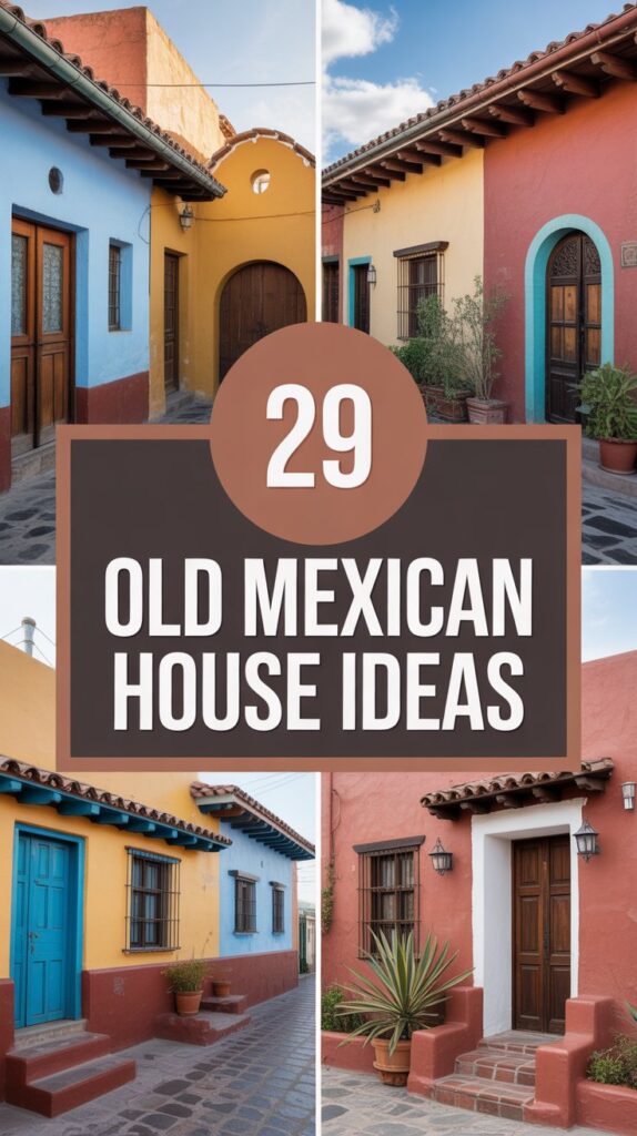 29 Old Mexican House Ideas