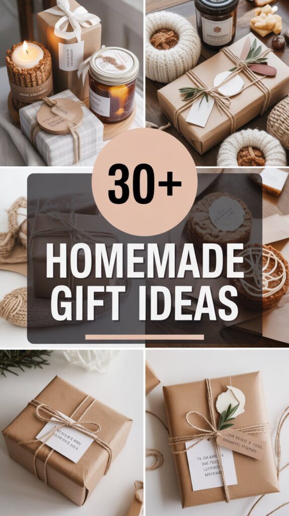 30+ Homemade Gift Ideas: Creative Presents You Can Make Yourself