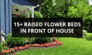 15+ Raised Flower Beds in Front of House (Beautiful Front Yard Ideas)