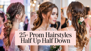 25+ Prom Hairstyles Half Up Half Down (Trendy Looks for 2025)