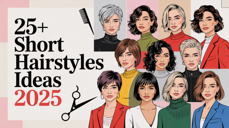 25+ Short HairStyles Ideas 2025: Trendy Looks to Inspire Your Next Cut