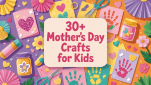 30+ Mothers Day Crafts for Kids That Are Easy, Fun, and Heartfelt