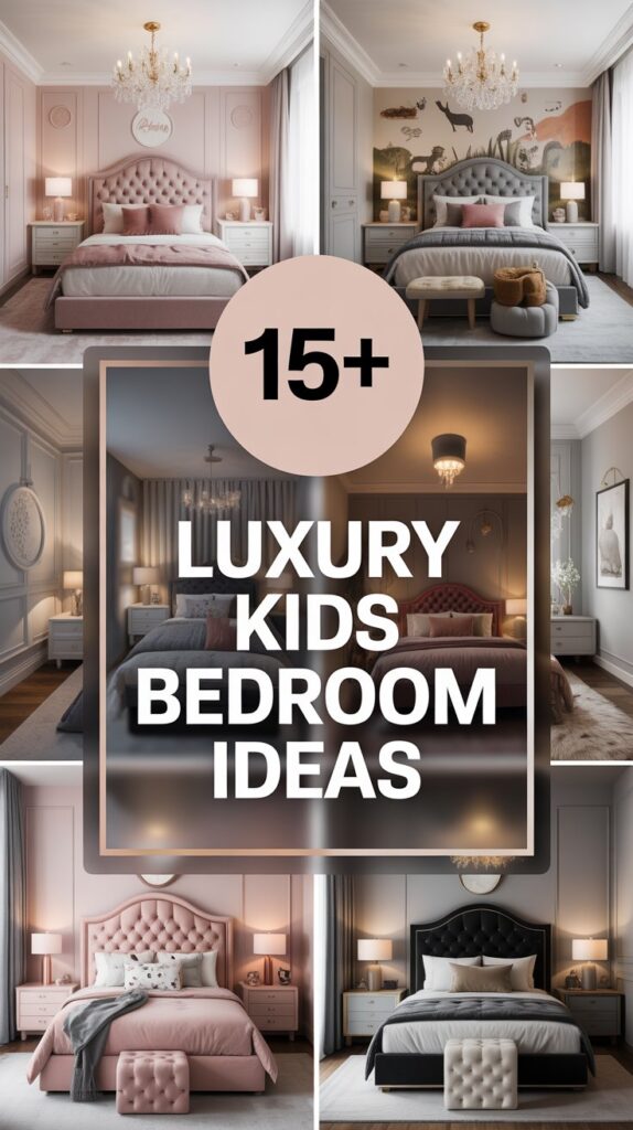 15+ Luxury Kids Bedroom Ideas That Feel Straight Out of a Magazine