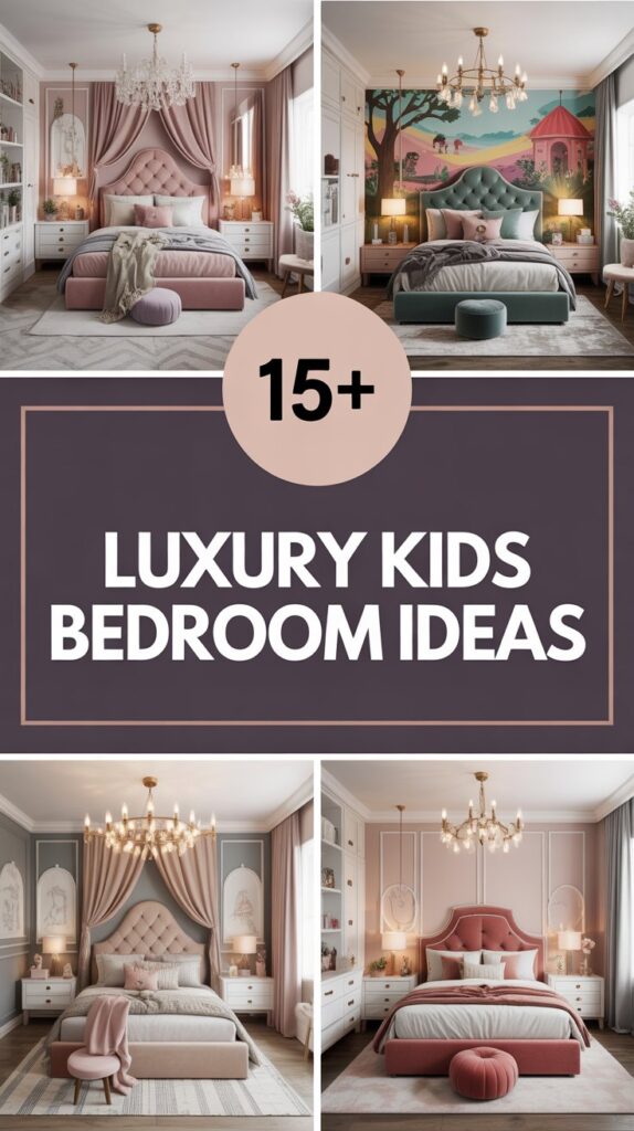 15+ Luxury Kids Bedroom Ideas That Feel Straight Out of a Magazine