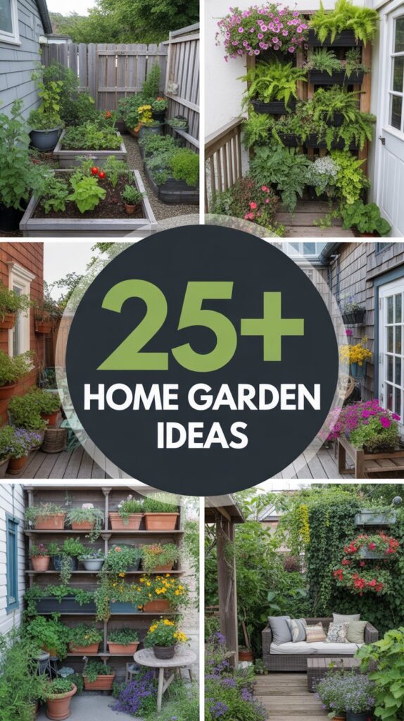 25+ Home Garden Ideas to Bring Your Outdoor Space to Life