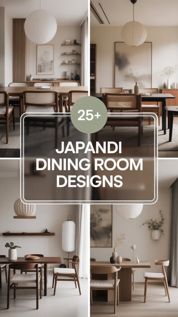 25+ Japandi Dining Room Designs for a Serene and Stylish Home